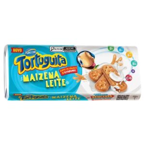 Arcor Biscoito Tortuguita Maizena e Leite 10 x 170g
