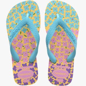 Havaiana Sandalia Infantil Flores Amarelo Caja 25/26