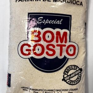 Bom Gosto Farinha de Mandioca Branca 10 x 1k