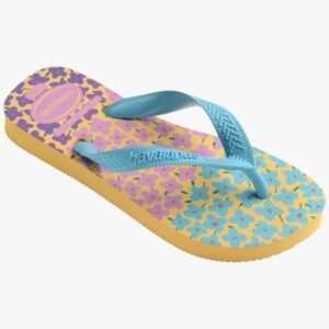 Havaiana Sandalia Infantil Flores Amarelo Caja 29/30