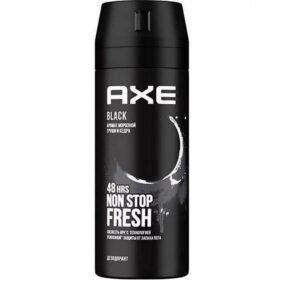Axe Desodorante Masculino Aerosol Black 6 x 150ml