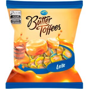 Arcor Bala Butter Toffees Leite 6 x 500g