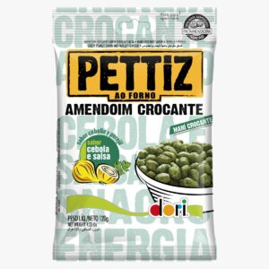 PROMO- Dori Amendoin Crocante Cebola Salsa Pettiz 36 x 120g