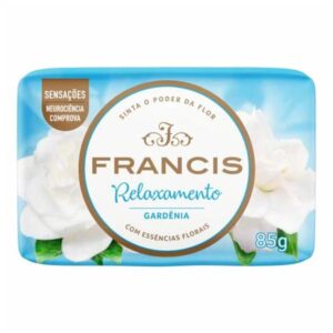 Sabonete Barra Francis Relaxamento Gardenia Azul Claro 12 x 85g