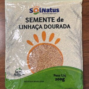 Sol Natus Semente de Linhaca Dourada 6 x 200g