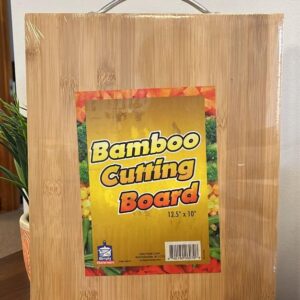 Simply Kitchnware Bamboo Tabua de Carne Com Alca de Alumino 12.5 x 10 in 6 Unid 26070