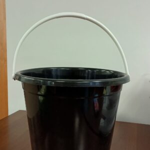 Balde Plastico Preto 6 Unid 94705