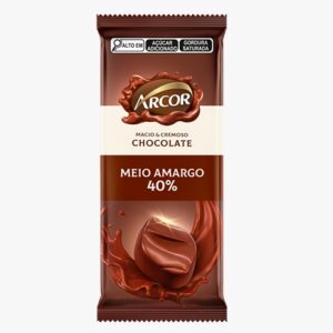 Arcor Chocolate Tablete 40% Amargo 12 x 80g 8730
