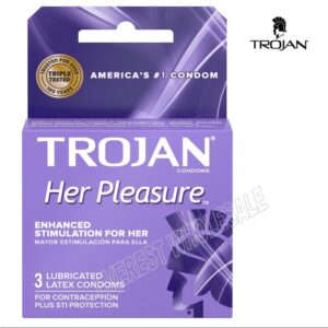 Trojan Condoms Her Pleasure 6 Unid - L3201