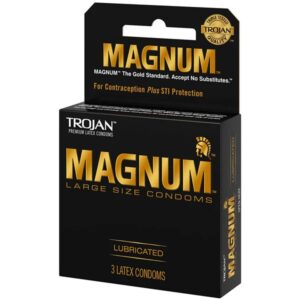 Trojan Condoms Magnum  6 Unid - L2039
