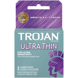 Trojan Condoms Ultra Thin 6 Unid - L6207